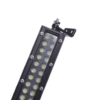 Metāla 44 LED Super Spilgti LED Gaismas Josla, Baltā Jumta Lampas Prožektori 1:10 RC Rock Kāpurķēžu Aksiālie D90 SCX10 RC4WD TAMIYA CC01