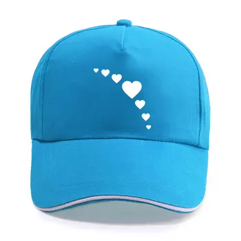 Jauna Sirds Rudenī Valentīna Smieklīgi Izdrukāt Beisbola cepure Unisex Sieviešu Vīriešu Ikdienas Kokvilnas Cepure Snapback Cepures Trucker Cepures Saules Cepures