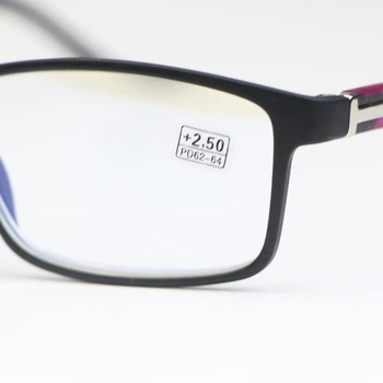 DRDAR Kvadrātveida Rāmis Sieviešu Lasīšanas brilles 1700 Modes savvaļas Tortoiseshell krāsas brilles Anti-zila gaisma +125+175+200