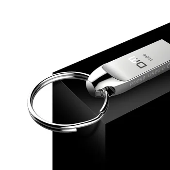 DM PD086 USB Flash Drive, 64GB Metāla Ūdensizturīgs Pendrive USB Memory Stick 16GB pen Drive Reālā Ietilpība 32GB USB Flash U diska