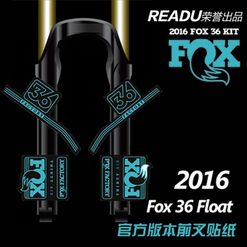 2016 fox float rūpnīcas 36 priekšējā dakša uzlīmes kalnu velosipēdu sacensības velo dirt uzlīmēm