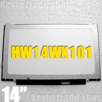 Bezmaksas piegāde 14.0 collu HW14WX101 HW14WX103 HW14WX107 par ASUS U47 U47VC U47A U46S Portatīvo datoru U46SV LED LCD EKRĀNA matricas