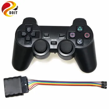 2.4 G Bezvadu spēli gamepad kursorsviru PS2 kontrolieris ar bezvadu uztvērēju playstation 2 konsoles dualshock spēļu joypad