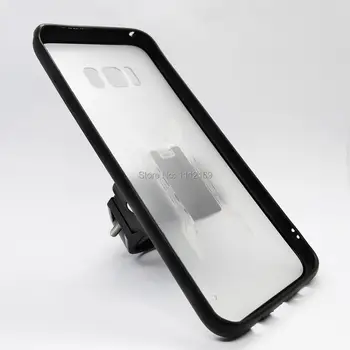 Velosipēds Stūres Kronšteinu Mobilo Telefonu Turētājs Rail Mount Turētāja Statīvs ar slapju ceļu Klipu Case for Samsung Galaxy S8/S8 Plus/S9/S10/S10E