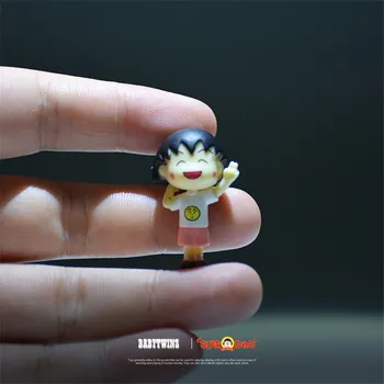 24piece 3-4cm ļoti maza Karikatūra Anime sakura momoko Skaitļi rotaļlietas