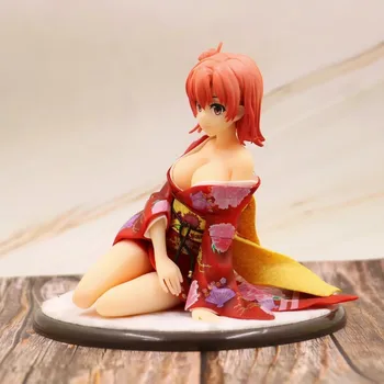Anime Yuigahama yui Manu Pusaudžu Romantiskā Komēdija SNAFU Yukinoshita Yukino Seksīgu meiteņu Anime PVC Darbības Rādītāji rotaļlietas Anime attēls Rotaļlietas
