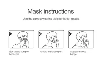 KN95 Maskas nepievelk putekļus Anti-miglas Un Elpojošs FFP2 Sejas Maskas Filtrācijas Mutes Maskas 5-Slāņu Muti Purns Segtu Maska