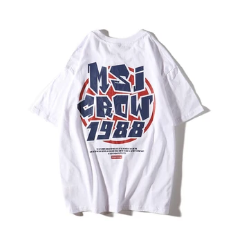 V-hanver 2020 Jaunu Burtu T Krekls Vīriešu Augstas Kvalitātes Estētiskās Kokvilnas Foršs Vintage T-krekls Harajuku Streetwear Camisetas Hombre