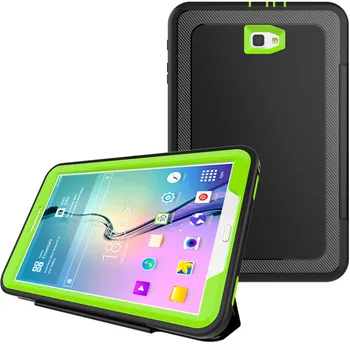 Hmsunrise Par SM-T580 Case For Samsung Galaxy Tab 10.1 T580 T585 Bērniem Drošu Triecienizturīgs TPU Vāciņš pilnīgu aizsardzību SM-T585