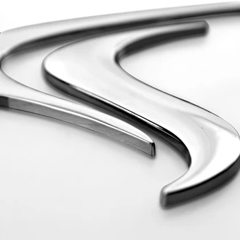 Tumši Sarkana Uguns Liesmas Chrome Metāla Cinka Auto Stils Emblēmas Nozīmīti 3D Uzlīmes Atdzist Dekoru Decal par Mitsubishi Lancer Mājas Virage EVO