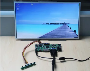 Latumab Jaunu LCD LED LVDS Kontrolieris Valdes Vadītāja komplekts CLAA102NA0ACG HDMI + DVI + VGA Bezmaksas piegāde