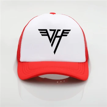 Van Halen beisbola cepure studentu pāriem Caps Van Halen LOGO Acs klp modes saules cepures, sieviešu un vīriešu cepures
