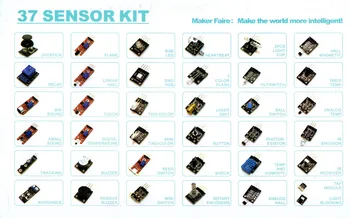 Suq 37 1 kārba Sensoru Komplekts Arduino Starteri zīmolu noliktavā labas kvalitātes ar zemu cenu