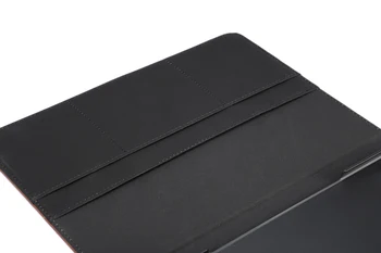 Premium Ādas somiņa Samsung Galaxy Tab 9.7 SM-T550 SM-T555 Smart Auto Miega Mosties Triecienizturīgs Flip Planšetdatora Korpusa Vāka