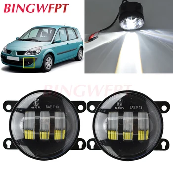 2gab/pārī LED miglas lukturis Par Renault Scenic II 2003. līdz 2009. Scenic III 2009-Par Renault Koleos HY 2008-Par Renault Duster