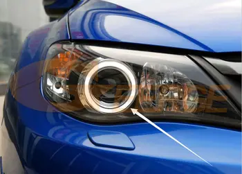 Par Subaru Impreza WRX STI 2008 2009 2010 2011 2012 2013 Lielisku Ultra spožās CCFL Angel Eyes Halo Gredzenu komplekts
