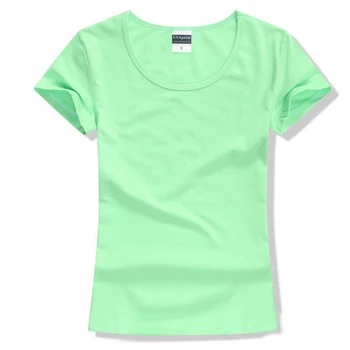 Jauns modes sieviešu t-krekls zīmolu t-veida topi ar Īsām Piedurknēm Kokvilnas topi, sieviešu apģērbs, cieta O-veida kakla t krekls