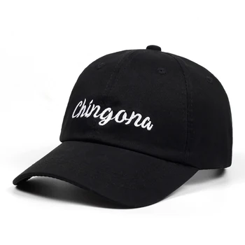 Kokvilnas Chingona Tētis Unisex Cepure Izšūšana Zīmolu Beisbola cepure Snapback Cepures Hip Hop Kaulu Vīriešiem, Sievietēm Black Vīna Sarkanas Cepures
