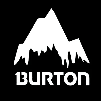 16*15.7 cm Burton Kalnu Slēpošanas Sniegadēļi Vinila Funny Automašīnas Logu Bufera Jaunums JDM Drift Vinila Decal Uzlīmes