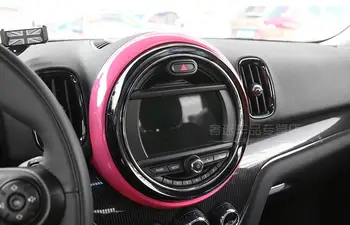 1gb 8.8 collu oglekļa šķiedras auto Centrālās vadības ekrāns dekoratīvās čaulas auto uzlīmes auto stils BMW MINI jauns tautietis F60