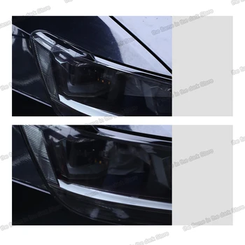 Lsrtw2017 TPU Melns Caurspīdīgs Auto Lukturu Aizsardzības Plēve priekš Volkswagen passat B8 2017 2018 2019 2020 uzlīme vw variants