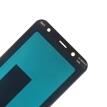 Samsung Galaxy A6 2018 A600F A600FN AMOLED LCD Displejs Testēti Darba Touch Screen Montāža Nomaiņa