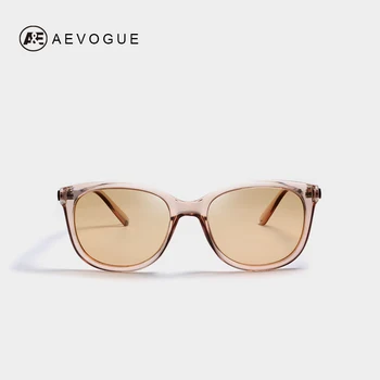 AEVOGUE Polarizētās Saulesbrilles Sieviešu Popupar Caurspīdīgs Rāmis Kaķa Acs, Saules Brilles Vintage Oculos Dāmas UV400 AE0654