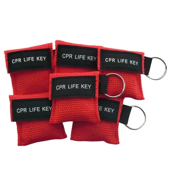 10pcs/daudz CPR DZĪVES ATSLĒGA CPR Sejas aizsargu Pirmās Palīdzības Glābšanas CPR Skolas Drošu Mācību Maska