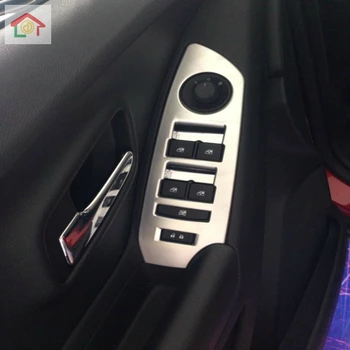 Interjera Durvju Logu Elkoņbalsti Slēdzis Vāciņu Stikla Lifta Pogu Karkasa Paneļu Apdari Par Chevrolet Tracker-2018 ABS Auto Piederumi