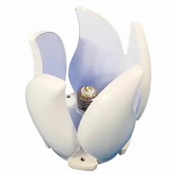 Piecu lapu Locīšanas LED Spuldzes Ventilatoru Lāpstiņu Deformācijas Garāžas Lustra 360 Grādu Nav Miris Leņķis Regulējams Griestu Gaismas Jaunas