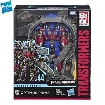 Hasbro Studio Sērijas Transformers 25cm SS44 Optimus Prime ar Gredzenu Auto PVC Rīcības Attēls Deformācijas Robots Modelis Rotaļlietas