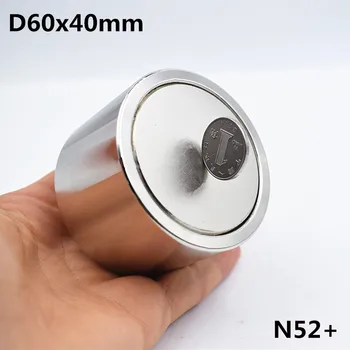 Magnēts 1pc/daudz N52 50x30 mm karstā kārta Spēcīgu magnētu retzemju N35 N40 D40-60 mm Neodīma Magnēts spēcīgi pastāvīgu magnētisko