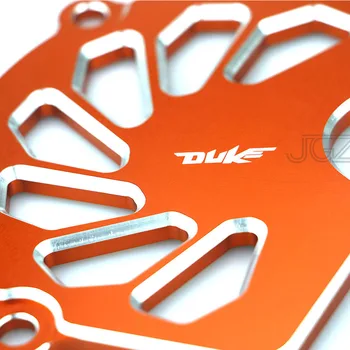 Oranžs Motociklu CNC Alumīnija Priekšējā Zobrata Ķēdes Vāka Aizsargs Aizsargātu Piederumi KTM Duke 125 200 390 2013 2016-2018