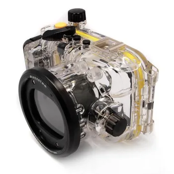 40 metru 130ft Zemūdens Ūdensizturīgs Korpuss Daivinga Kamera, Lietu vāku Canon S110 Kamera