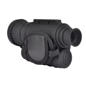 WG6x50 Zoom, Video ierakstīšanas Taktiskā Night Vision Joma 6x50 Centrālās Digitālo Monokulāri Nakts Medību Riflescope NV darbības Joma Bezmaksas Kuģis