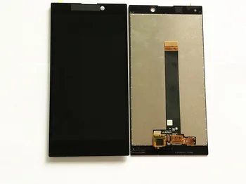 Pilna Original LCD SONY Xperia L2 LCD ekrānu un Touch Screen Montāža Sony L2 LCD Digitizer ar Rāmi L2 lcd ekrāns