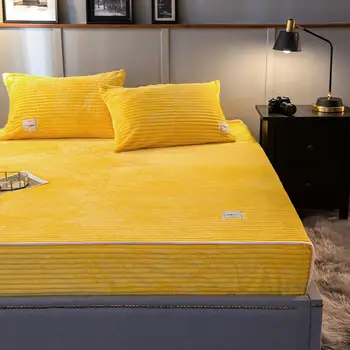 1 GAB silts cieto gultu matraču komplektu ar četriem stūriem, kas Aprīkoti Loksnes Ar Elastīgu Gulta Poliestera Matrača Vāciņu