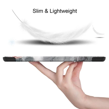 Jaunu Lietu Par Samsung Galaxy Tab S6 Lite 10.4 Ādas Magnētisko Saliekamais Stends Tablet Gadījumā SM-P610 P615 S6 10.5 SM-T860 SM-T865