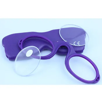 Portatīvo Mīksta Silikona Armless Lasīšanas Brilles, lai Vīrieši Sievietes Karājas Kakla Sveķu Lasīšanas Brilles J55