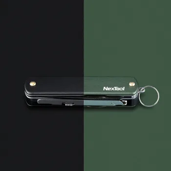 Xiaomi Nextool Daudzfunkciju Āra Nerūsējošā Tērauda Naglas skava Unboxing Izkravāt Nazi Nēsāt-uz Keychain Nometnē Asu Kaste Kuteri