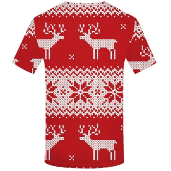3d Tshirt Ziemassvētku Eglītes, T-krekli Vīriešu Ziemassvētki T Homme Apple Tshirts Gadījuma Sarkano T krekls 3d Laimīgs T Iespiesti Vīriešu Apģērbs