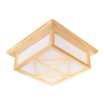 Mūsdienu Laukuma Virsmas montēta OZOLA Koka PVC lamparas de techo mājas, koka led griestu lampas armatūra dzīvojamā istaba guļamistaba