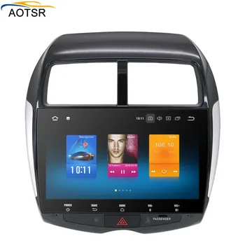 Android 8.0 Octa Core 4+32GB auto GPS Multimedia Player Mitsubishi ASX 2010. gads 2011. gads 2012. Radio stereo gps navigācijas BT headunit