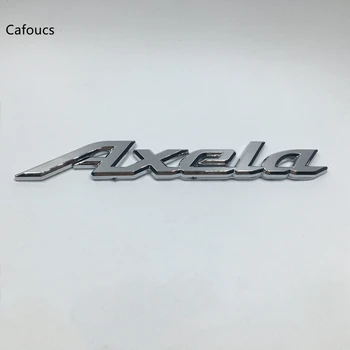 Priekš Mazda Axela Atenza Emblēmas Nozīmīti Chrome Logo Car Styling Aizmugures Bagāžnieka Decal Uzlīmes priekš Mazda 2 3 6 MS3 M6 Mazdaspeed JDM Cx-5