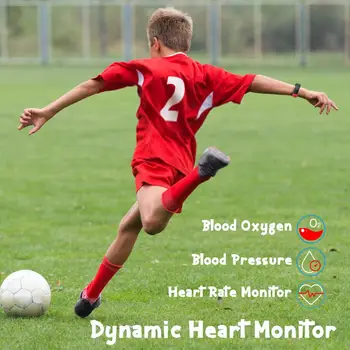 BingoFit Bērniem Dāvanu Smart Skatīties Fitnesa Tracker Pulksteņi asinsspiediens, Sirdsdarbības Wirstband IP68 Ūdensnecaurlaidīga Par Kazlēnu, Bransoletki
