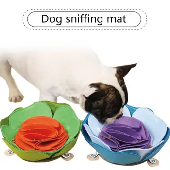 Suns Sniffing Mat Pet Kāposti Sniffing Mat Suņu Barību Mācību Slow Food Bļodā Nosework Pakārtotā Jaunas