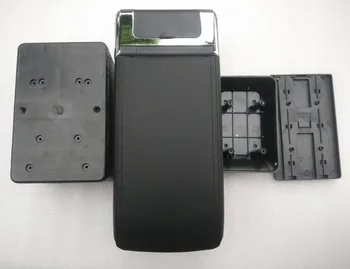 Par Hyundai I20 elkoņbalsti lodziņā centrālās noliktavas saturu Uzglabāšanas kaste hyundai elkoņbalsti kaste ar kausa turētājs pelnu trauku USB interfeiss