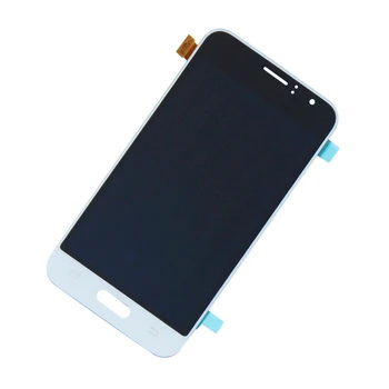 Balta krāsa Samsung Galaxy J120 2016 J120F J120H J120M LCD Displejs, Touch Screen Digitizer Montāža Nomaiņa