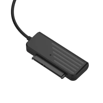SATA USB Adapteris,USB 3.1 C Tipa USB3 2.0 Kabelis 2.5 HDD Ārējais Cietais Disks Pārveidotājs Klēpjdatoru SSD 22 Pin SATA III un USB Kabeli