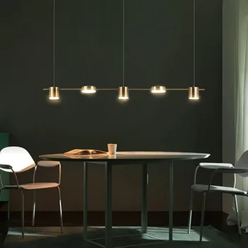 Customizied Post-Modernās Ziemeļvalstu Skujiņas Mūsdienu Kulons Gaismas viesistaba, Ēdamistaba Aptumšojami G9 Spuldze Karājas Lampas LED